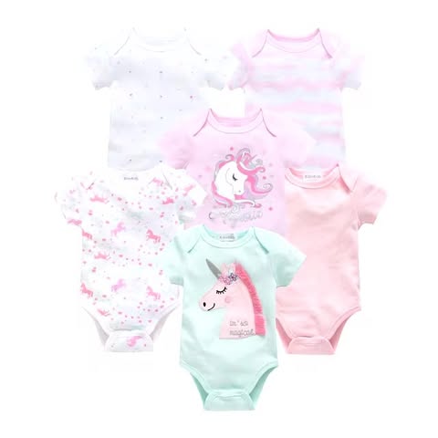 Onesies Girl 6Psc