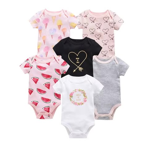 Onesies Girl 6Psc