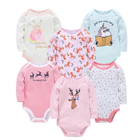 Onesies Girl 6Psc