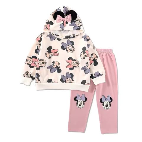 Minnie Mouse Hoodie Set