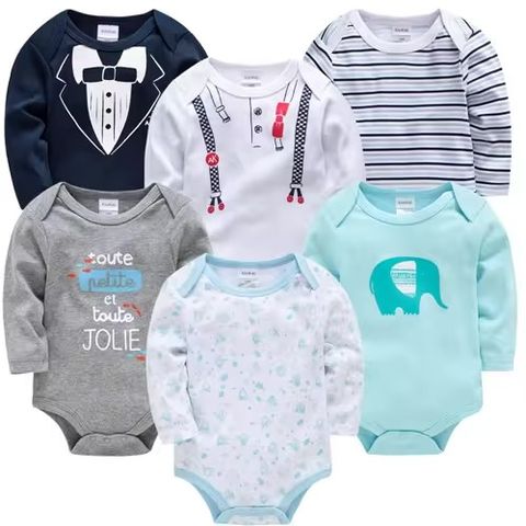 Onesies Boy 6Psc