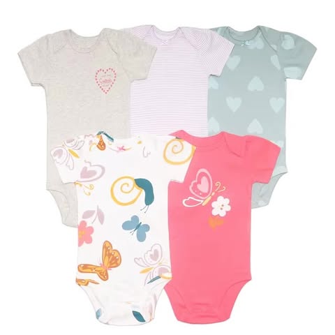 Onesies Girl 5Psc