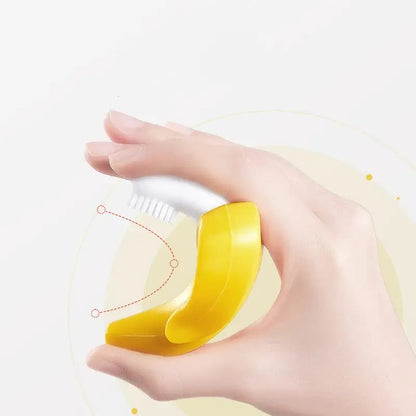 Banana Shaped Toothbrush/Teether