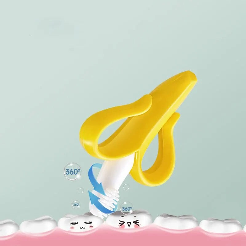 Banana Shaped Toothbrush/Teether