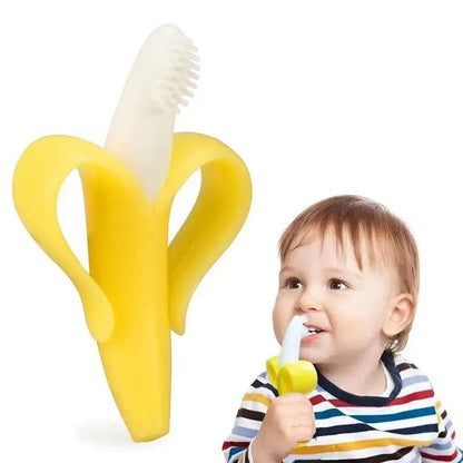 Banana Shaped Toothbrush/Teether